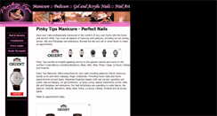 Desktop Screenshot of pinkytips.com